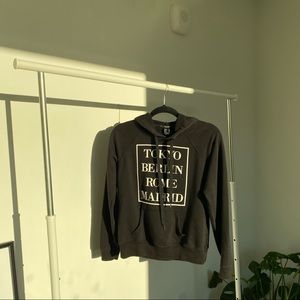 Forever 21 “Tokyo Berlin Rome Madrid” Hoodie